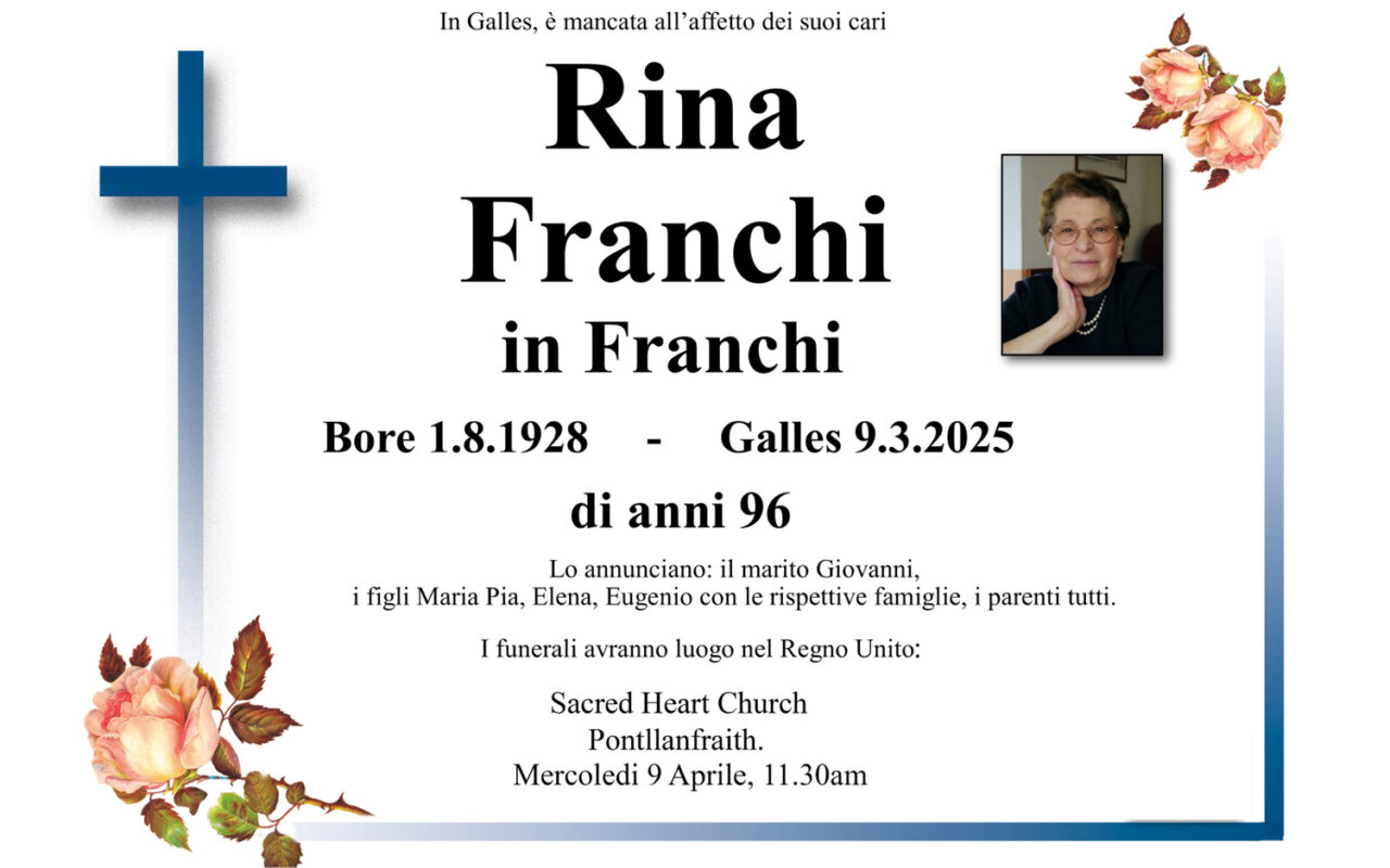 In memory of Rina Franchi