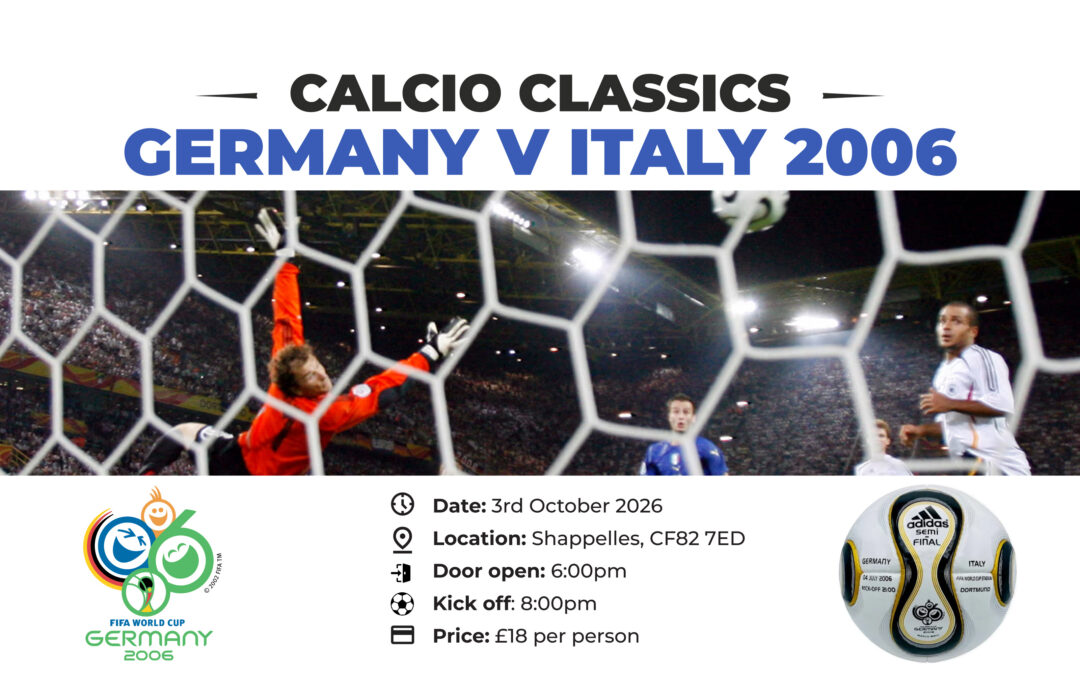 Calcio Classics: Germany v Italy 2006